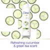 Dove Advanced Care Dry Spray Antiperspirant Deodorant for Women, Cool Essentials, for 48 Hour Protection & Soft, Comfortable Underarms, Green Tea, 3.8 Ounce (Pack of 4)