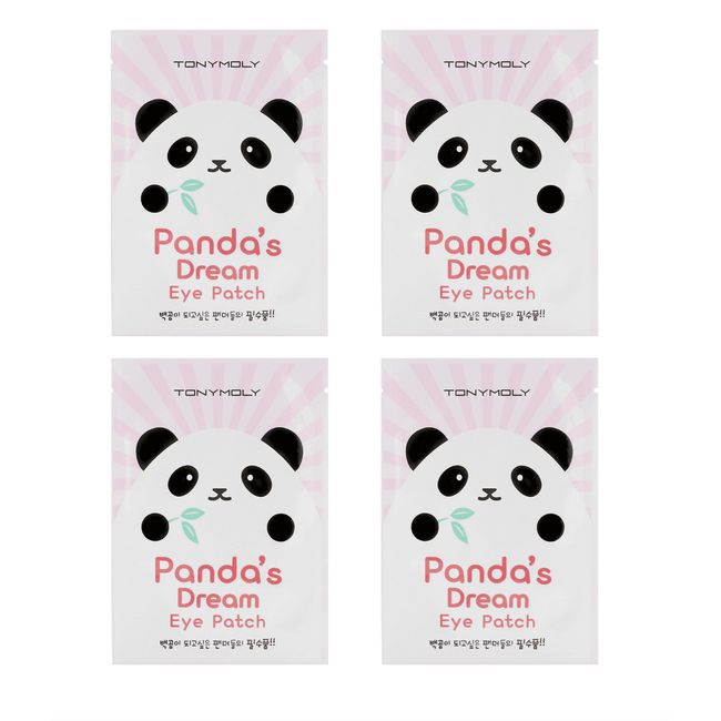 Tony moly Panda's Dream Eye Patch 4 pcs + 1 sample US Seller