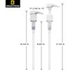BRIGHTFROM Universal Dispensing Pump, Perfect for Shampoo & Conditioner 1 L (33.