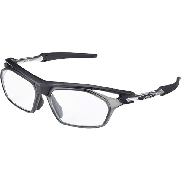 AXE SG480OP Sunglasses, Sports Sunglasses, Clear Lens, MBK Matte Black