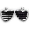 Chrome Wing Mini Floorboards w/Adapters for Harley 2018-later FXBB FXBR FXBRS FXLR