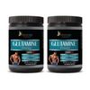 muscle builder - GLUTAMINE POWDER 5000mg - bcaa glutamine - 2 Cans