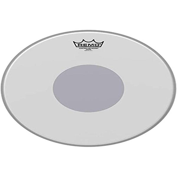 Remo Controlled Sound Coated Drum Head with Reverse Black Dot - 14 Inch