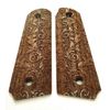 Walnut Floral Scroll Ruger Mark III 22/45 Grips X