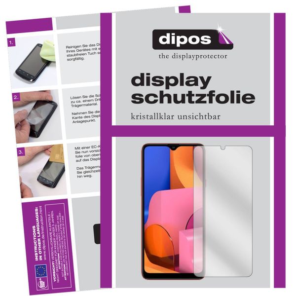 Screen Protector for Samsung Galaxy A20s Protection Crystal Clear dipos