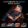 Magical Flames Fire Color Changing Packets Fire Pit (50 Pack), Fire Color Packets for Camping Essentials, Campfire, Bonfire & Fireplaces, Fire Pits Accessories for Outside