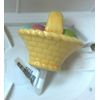 Nora Fleming Easter Basket Mini A Tisket A Tasket w/ Eggs Ceramic Charm A214
