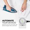 BN-LINK 12Hour Mechanical Countdown Grounded Timer 3 Prong Outlet Repeatable