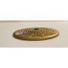 Low Profile - 3.5 inch vented brass vase cap