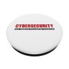Cyber Security Funny IT Technician Programmer Graphic PopSockets Swappable PopGrip