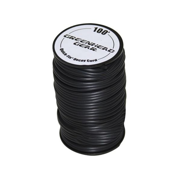 Greenhead Gear quick-fix Decoyコード、ブラック、100ft