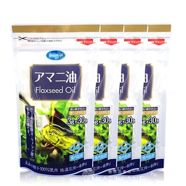 Linseed Oil Package Type (30 Packets (4 Bags))