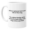 Personalised Customised Vampire Teeth Vampire Lips Design Halloween Funny Mug Tea Cup Coffee