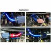 3"  76mm Car Cold Air Intake Filter Induction Kit Pipe Power Flow Hose System