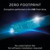 Integral Secure 360-C 16GB Software Encrypted USB Flash Drive - USB-C Connector - 256-bit AES encryption - Compatible with Mac, MacBook, PC, laptop