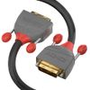 LINDY 36223 DVI-D Dual Link Cable - Anthra Line Black, 3m