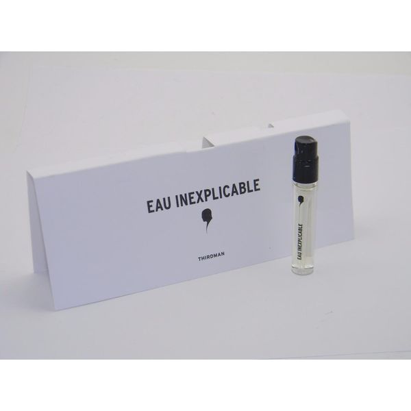 Thirdman Eau Inexplicable Vial Sample 1.5ml 0.05 fl oz New With Card