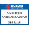 Suzuki OEM Part 58200-08J00 CABLE ASSY, CLUTCH