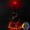 BrickBling LED Light Compatible with Lego Barad-dur Building Compatible with Lego 10333-No Bricks (RC Version Light)