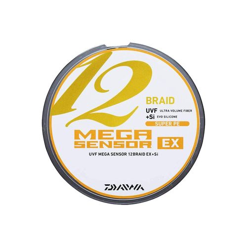 DAIWA PE Line UVF Mega Sensor 12 Braid EX + Si No. 1.5 150 m 5 Colors (with color marking)