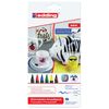 Edding E-4200 Porselein-Penseelstift Set of 6 10 Pieces