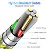 Durcord Phone Charger 4Pack 1.5/3/6/6FT, [ MFi Certified] Fast Charging Cable