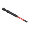 Sealey 3pc 75mm Slotted 4.5mm Impact Power Tool Bit Set - AK8251