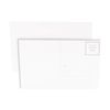 Home Advantage 100 Pack Blank Plain White 4x6 Postcards with Mailing Side