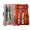 TASK Tools 40PC Impact Screw Driver Bit Socket Adapter Magnetic Nut Setters Set