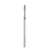 Diamond Drill Bit Bits Manicure Pedicure Nail "Flame " Blue 2.3mm Staleks (Blue/Medium)
