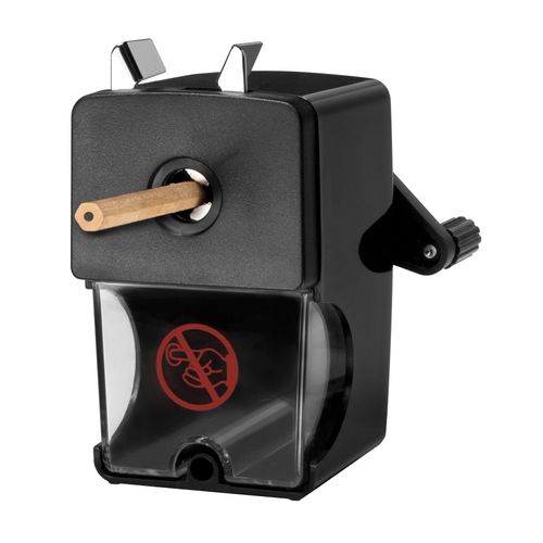 Westcott Manual Pencil Sharpener, Black - E-14216 00, 7 to 12 mm, Portable, For Teacher, Artist, and Student