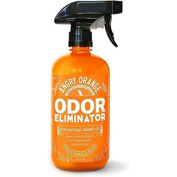 Pet Odor Eliminator – Citrus Deodorizer for Strong Dog & Cat Smells – 24 Oz