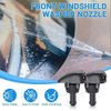 2Pack Window Windshield Wiper Washer Nozzle Water Spray Jet Sprinkler Universal