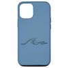 iPhone 15 Minimalistic Waves Beach Surfing Minimalism Case