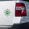 Kos Reopening Grunge Vinyl Sticker Decal