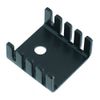 TO220 Bolt-On Black Anodized Heatsink Computer Components Electronics (Pack of 10)