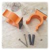 Vacuum cleaner wall clips x 2