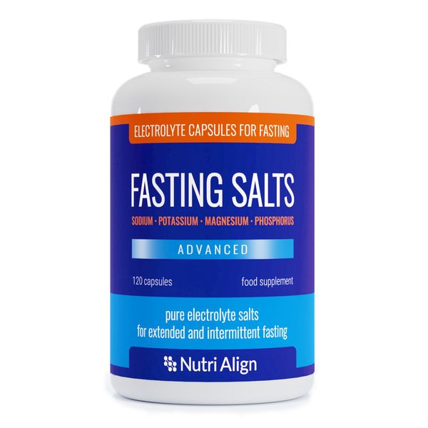 Fasting Salts Advanced - Pure Electrolyte Capsules for Fasting (120 capsules)