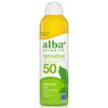 Alba Botanica Sunscreen for Face and Body, Fragrance-Free Sunscreen Spray for Sensitive Skin, Broad Spectrum SPF 50, Water Resistant, 5 fl. oz. Bottle
