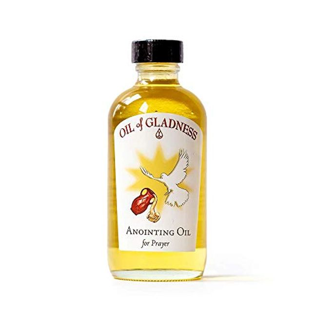 Oil of Gladness Frankincense and Myrrh Anointing Oil - Oil for Daily  Prayer, Ceremonies, and Blessings 4 oz