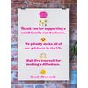 Bold & Bright - Funny Coaster For Him - Novelty Gift - Sold By Brainbox Candy