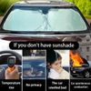 For Cadillac ATS CTS Accessory Car Large Windshield Sun Shade Front Shield Cover