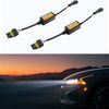 NGHAY 9005-2PC LED Headlight Decoder Eliminates Radio Interference, Fault Lights Prevent Headlight Flashing, and Alarms