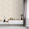 Athena Marble Effect Wallpaper Plain Glitter Metallic Cream Gold