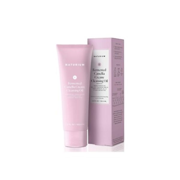 Naturium Camellia Creamy Cleansing Oil,Fermented Camellia Oil,Extract Plus-3.5oz