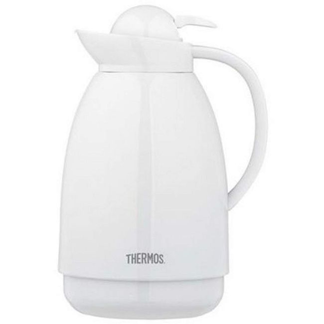 Thermos 34OZ WHT Glass Carafe, Pack of 1