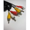 DIXIETREE Replacement Twin Screen Portable DVD Player Connect RCA Lead Cable
