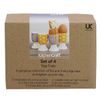 KitchenCraft Egg Cup Set of 4, Porcelain