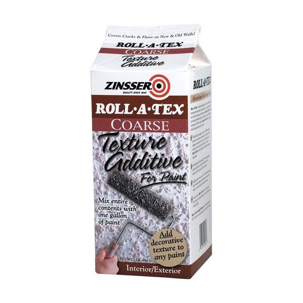 Zinsser 22234 Roll-A-Tex White Indoor/Outdoor Sandable Texture Additive 1 lbs.