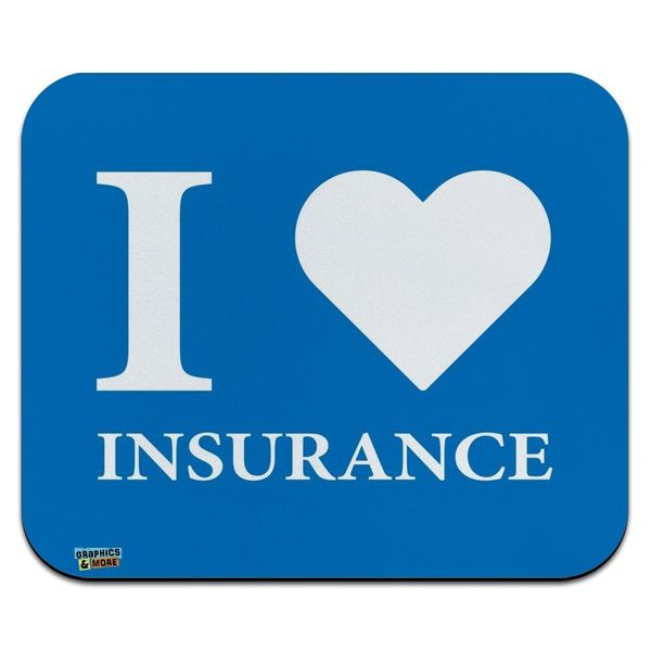 I Love Insurance Low Profile Thin Mouse Pad Mousepad